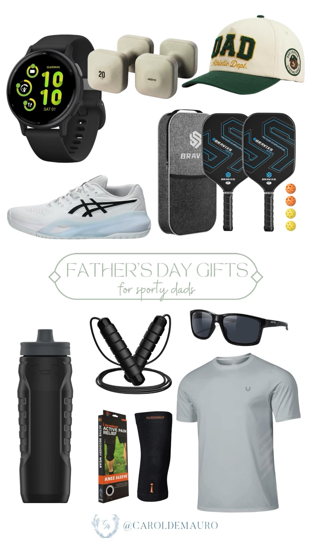 The sporty dad in your life is covered this Father's Day — from a Garmin watch to pickleball gear, these finds are seriously good! Grab a few of his faves before they sell out.

fitness finds, athletic, active dads, workout gear, running, outdoors, training, gift guide, dad gifts

#LTKMens