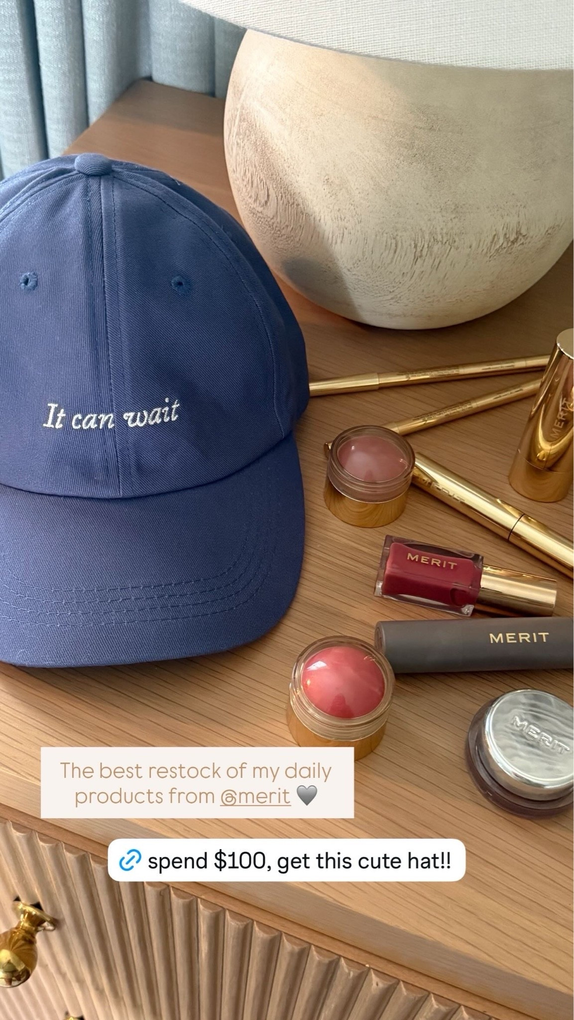 Some of my favorite products from @Merit — all so good for the skin and give you the most natural glow. It’s the only makeup that I use! Right now if you spend $100, you’ll also receive this cutie baseball hat 🩶

#LTKmomlife #LTKselfcare #LTKBeauty