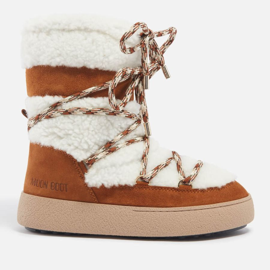 Moon Boot Women's Ltrack Shearling Boots | Coggles (Global)
