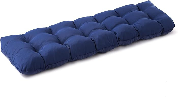 Outdoor Bench Cushion, 59x18x5 Inch, Waterproof Bench Cushion for Outdoor/Indoor Furniture, Tufte... | Amazon (US)