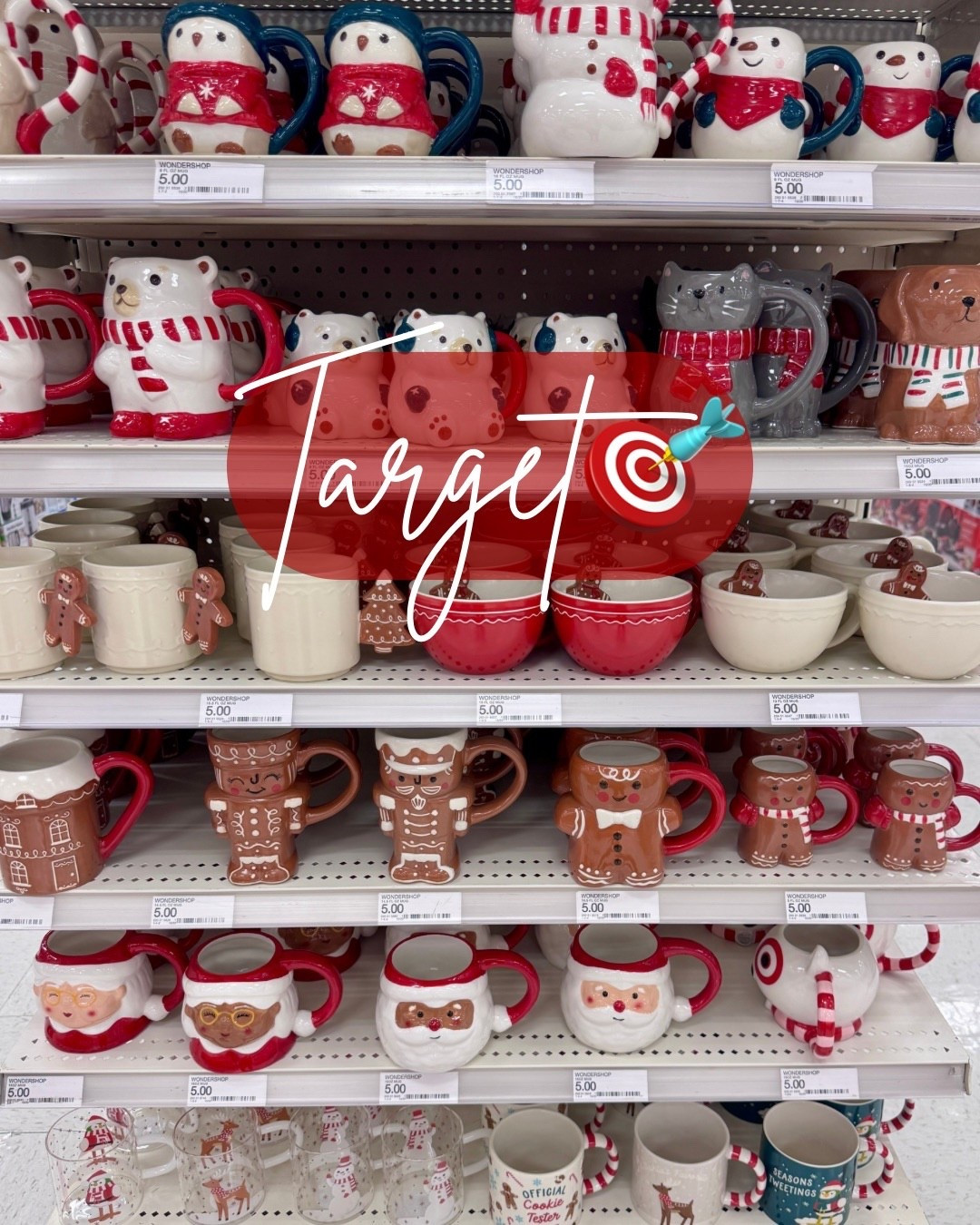 🎄 The cutest $5 Target Christmas mugs are here! Perfect affordable holiday gift ideas for teachers, coworkers, or hostess gifts. Just add a gift card or hot cocoa packet for an easy Christmas present everyone will love. Shop these cozy festive mugs before they sell out! The perfect budget-friendly Target holiday find for 2025! ☕✨

#LTKGiftGuide #LTKSeasonal #LTKHoliday
