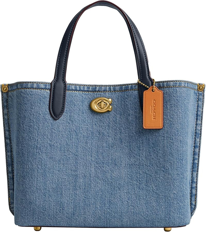 Coach Willow Tote 24, Indigo | Amazon (US)