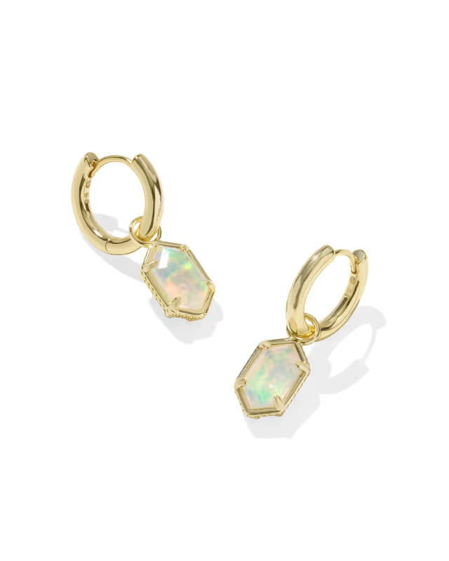 Hallie Gold Huggie Earrings | Kendra Scott