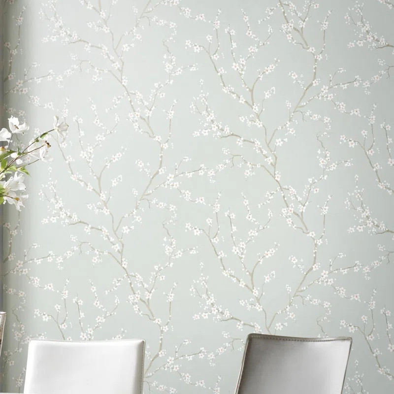 Lippert Peel & Stick Floral Wallpaper | Wayfair North America