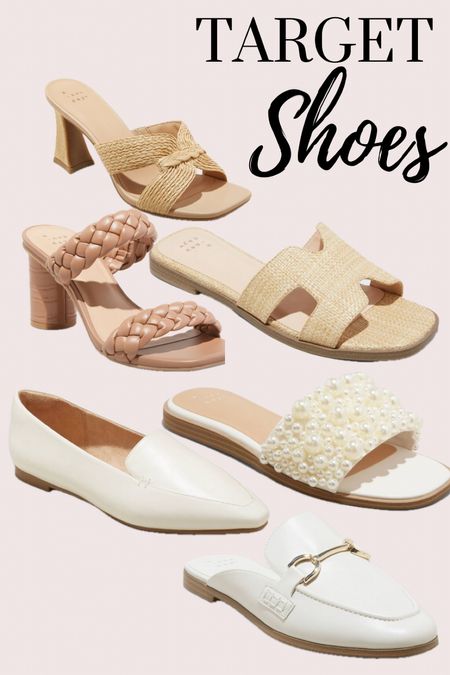 Target shoes for spring and summer // sandals / 

#LTKxTarget #LTKfindsunder50 #LTKshoecrush