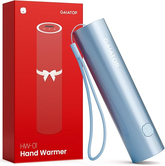 Gaiatop Hand Warmers Rechargeable, Electric Portable Pocket Heater Rechargeable Hand Warmer Heat ... | Amazon (US)