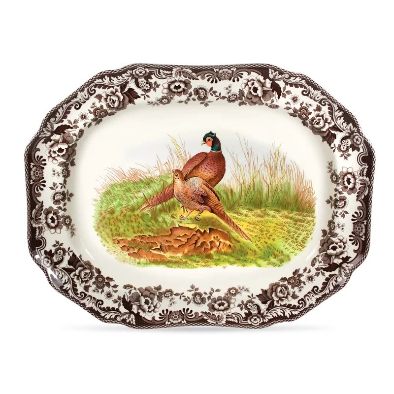 Woodland Octagonal Platter | Wayfair North America