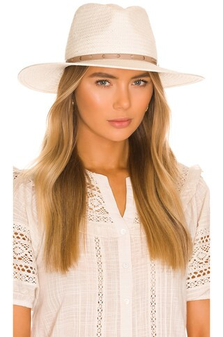Rag & Bone Lexie Packable Wide Brim Fedora in Ivory from Revolve.com | Revolve Clothing (Global)