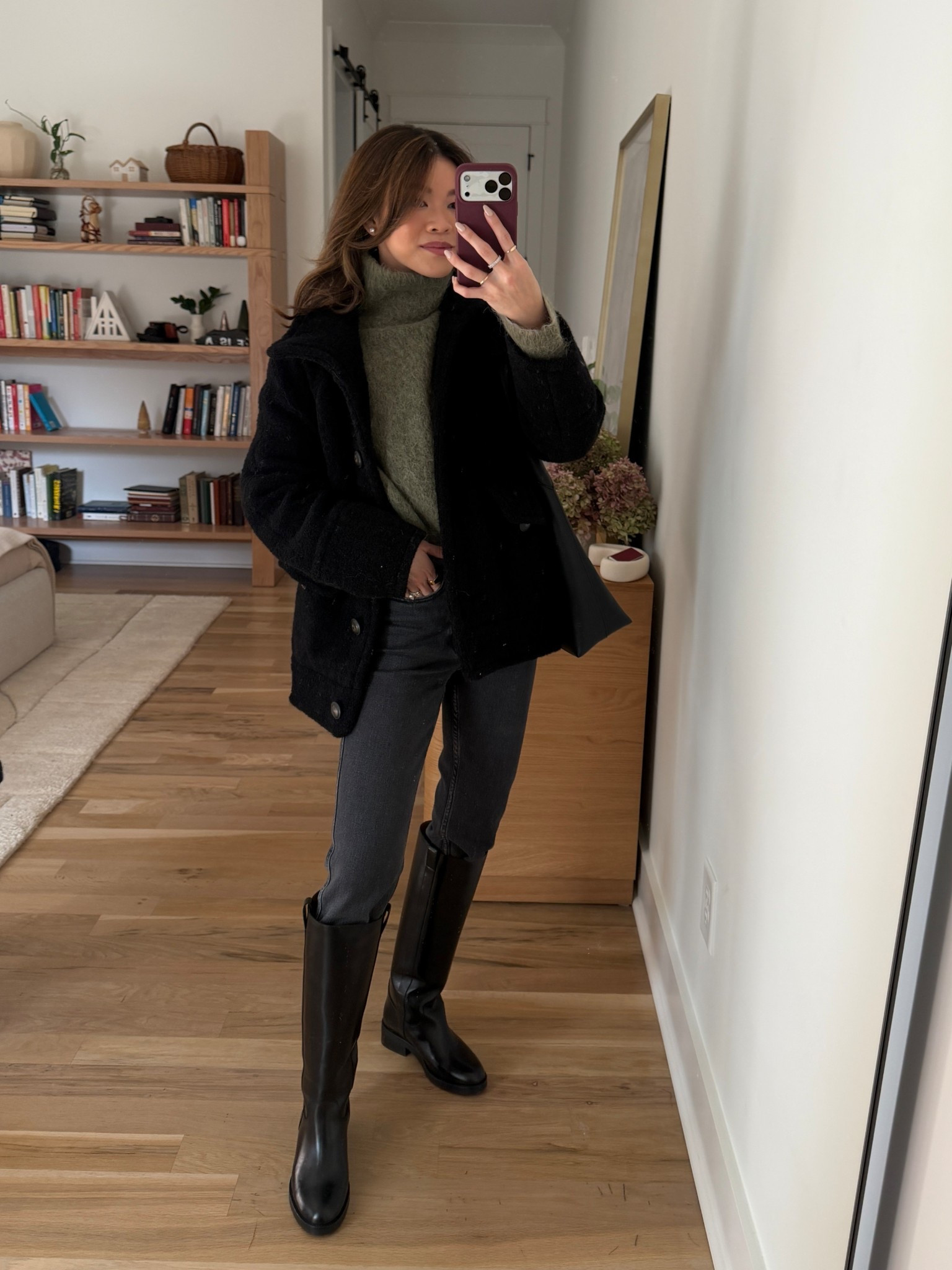 Outfit of the day! Coat size 2, sweater XS/S, jeans size 2

#LTKdayinmylife #LTKootd #LTKPetite