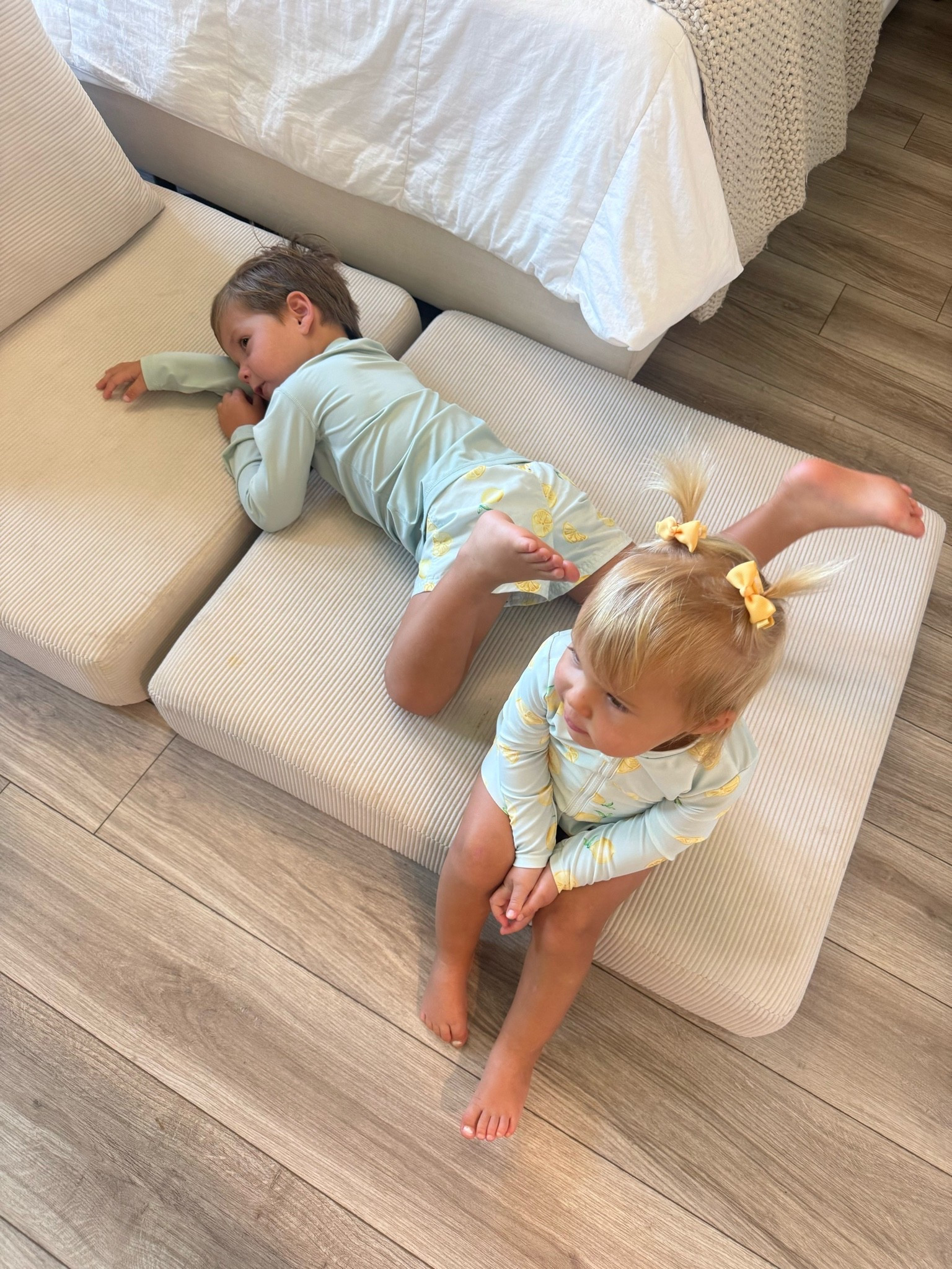 The pigtails I cannot get over them!!! 🍋⭐️💛

#LTKmomlife #LTKKids #LTKSwim