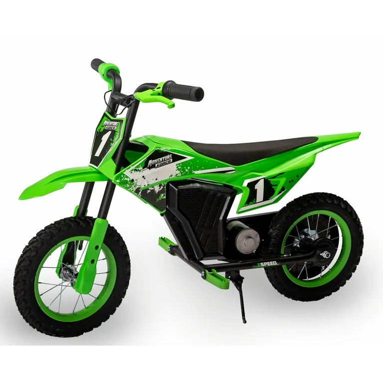 Adventure Force 12V Electric Dirt Bike, Kids Battery Powered Ride on, Ages 5 Years and up, Green | Walmart (US)