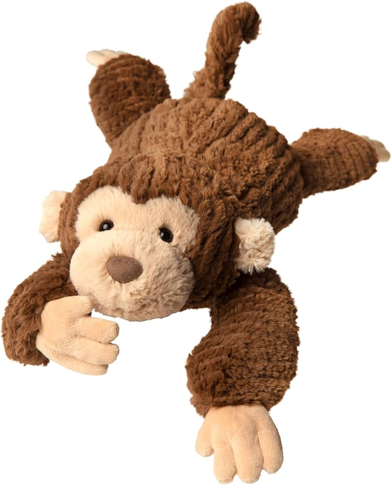 Mary Meyer Stuffed Animal Cozy Toes Soft Toy, 17-Inches, Monkey | Amazon (US)