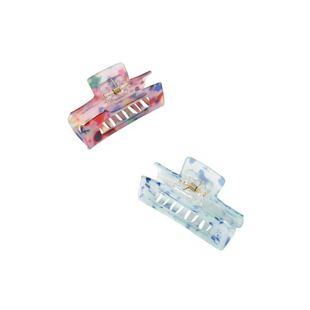 CLAIRES CLAW 2ON PINK/BLUE RECTANGLE | Walmart (CA)