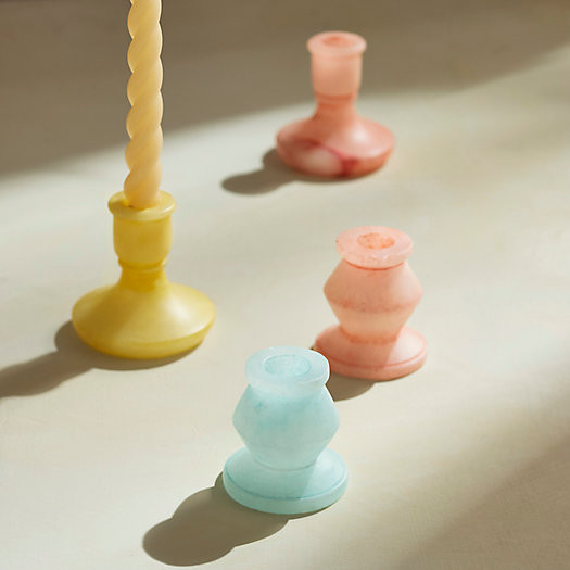 Colorful Alabaster Candlestick | Terrain