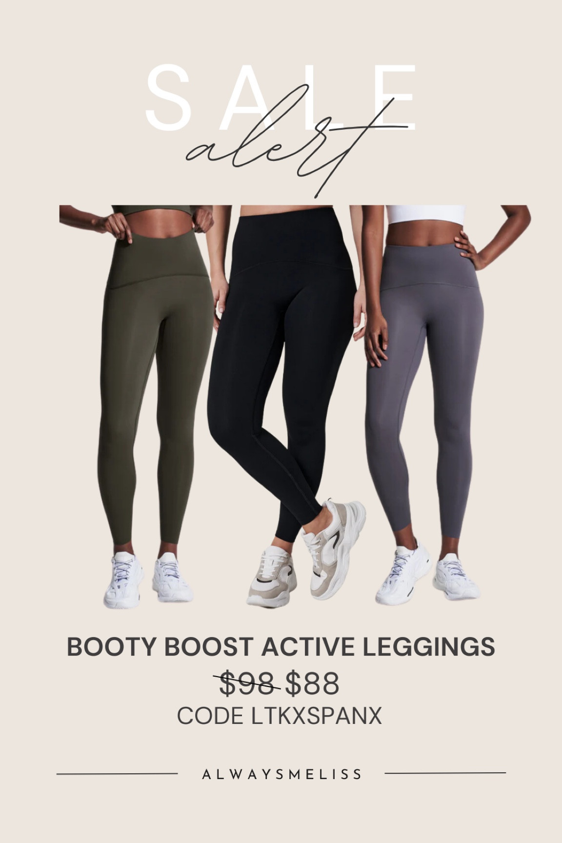 Spanx active leggings marked down today!! Use code LTKXSPANX for 10% off

#LTKunder100 #LTKfit #LTKsalealert
