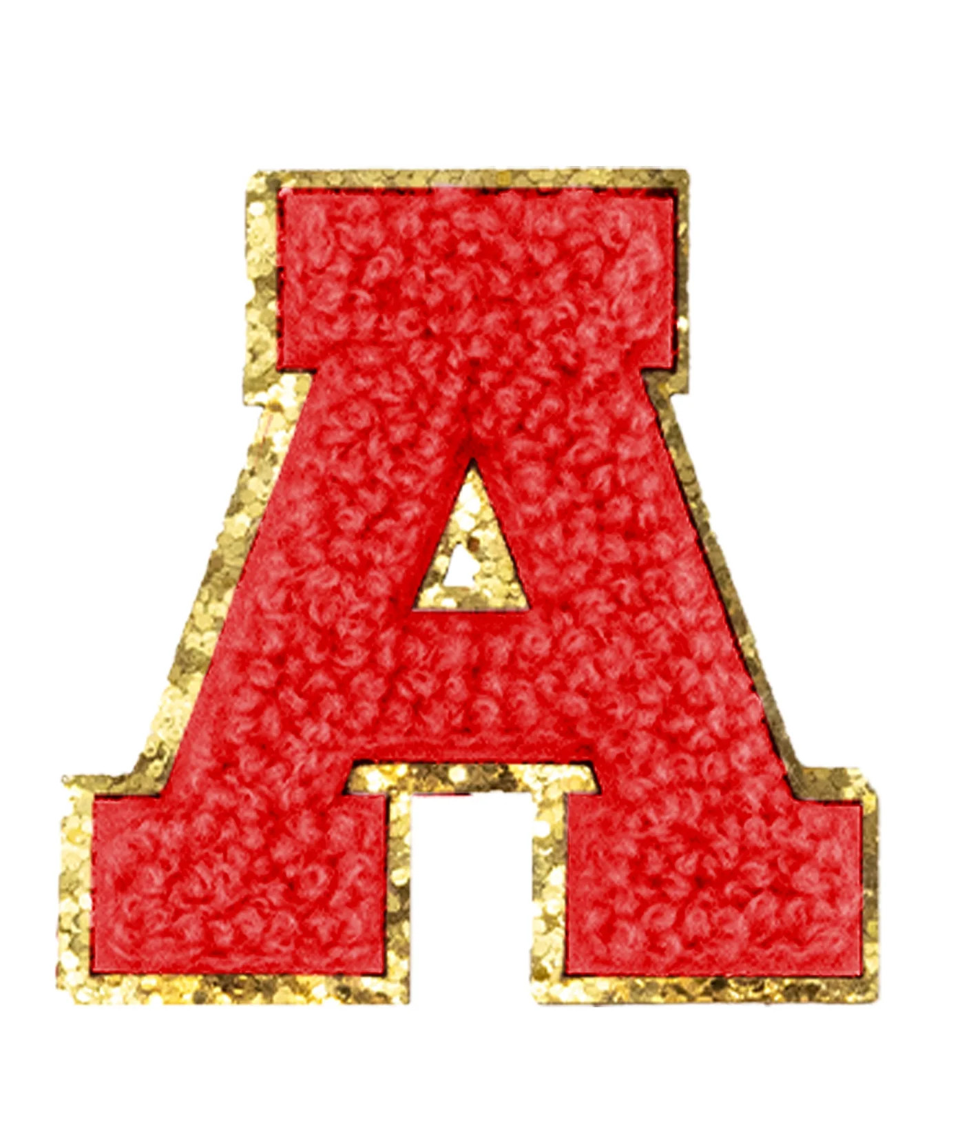 Hello Hobby Chenille Red Letter A | Walmart (US)
