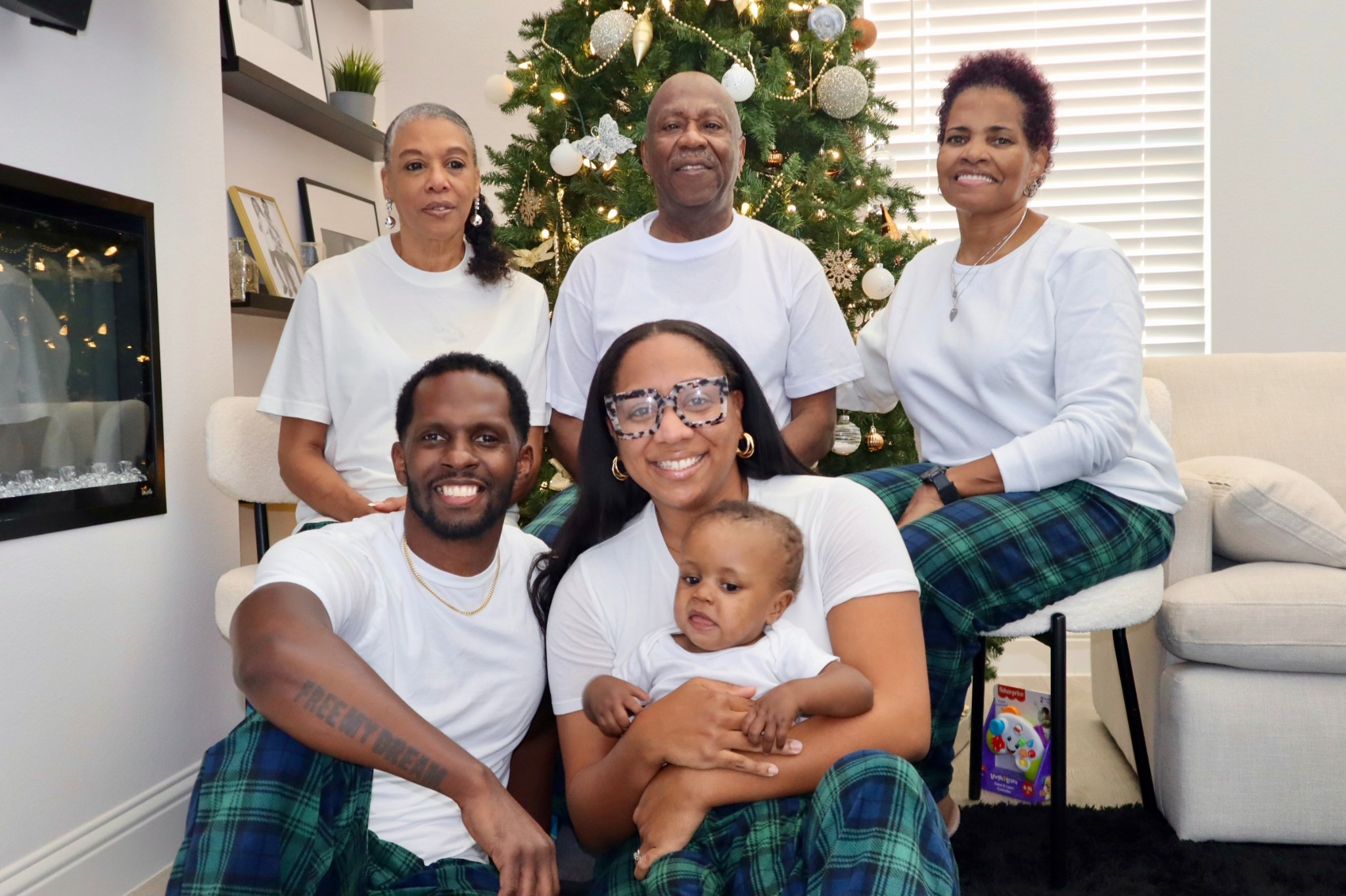 Merry Christmas!! Our first year with matching pajamas 🎄🎁

#LTKTall #LTKHoliday #LTKFindsUnder50