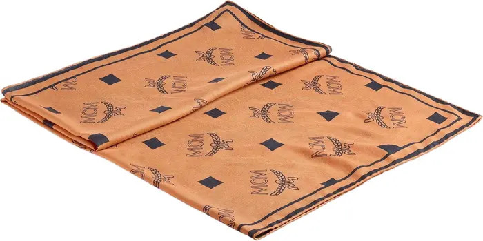 Monogram Print Bandana Scarf | Nordstrom