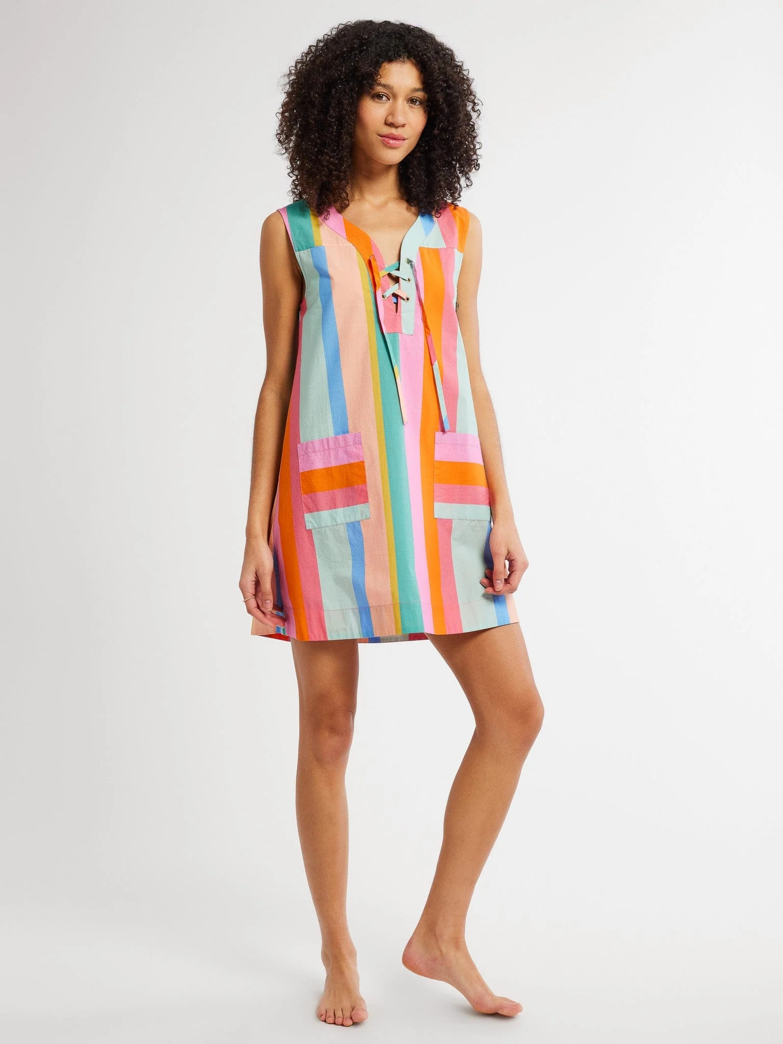 Penny Dress in Confetti Stripe | Mille