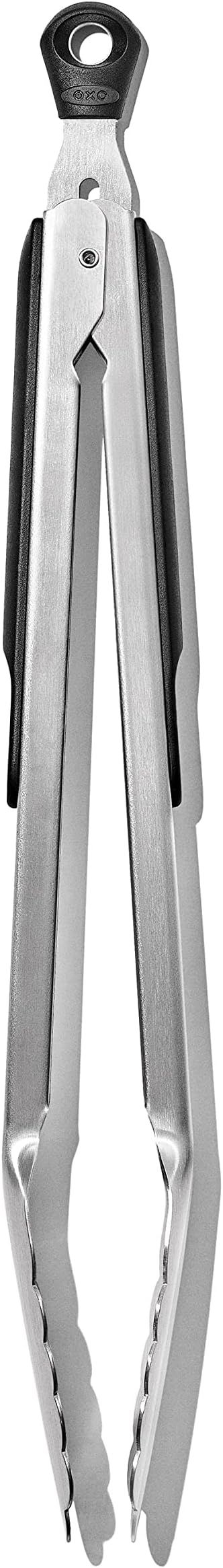 OXO Good Grips 12-Inch Stainless-Steel Locking Tongs | Amazon (US)