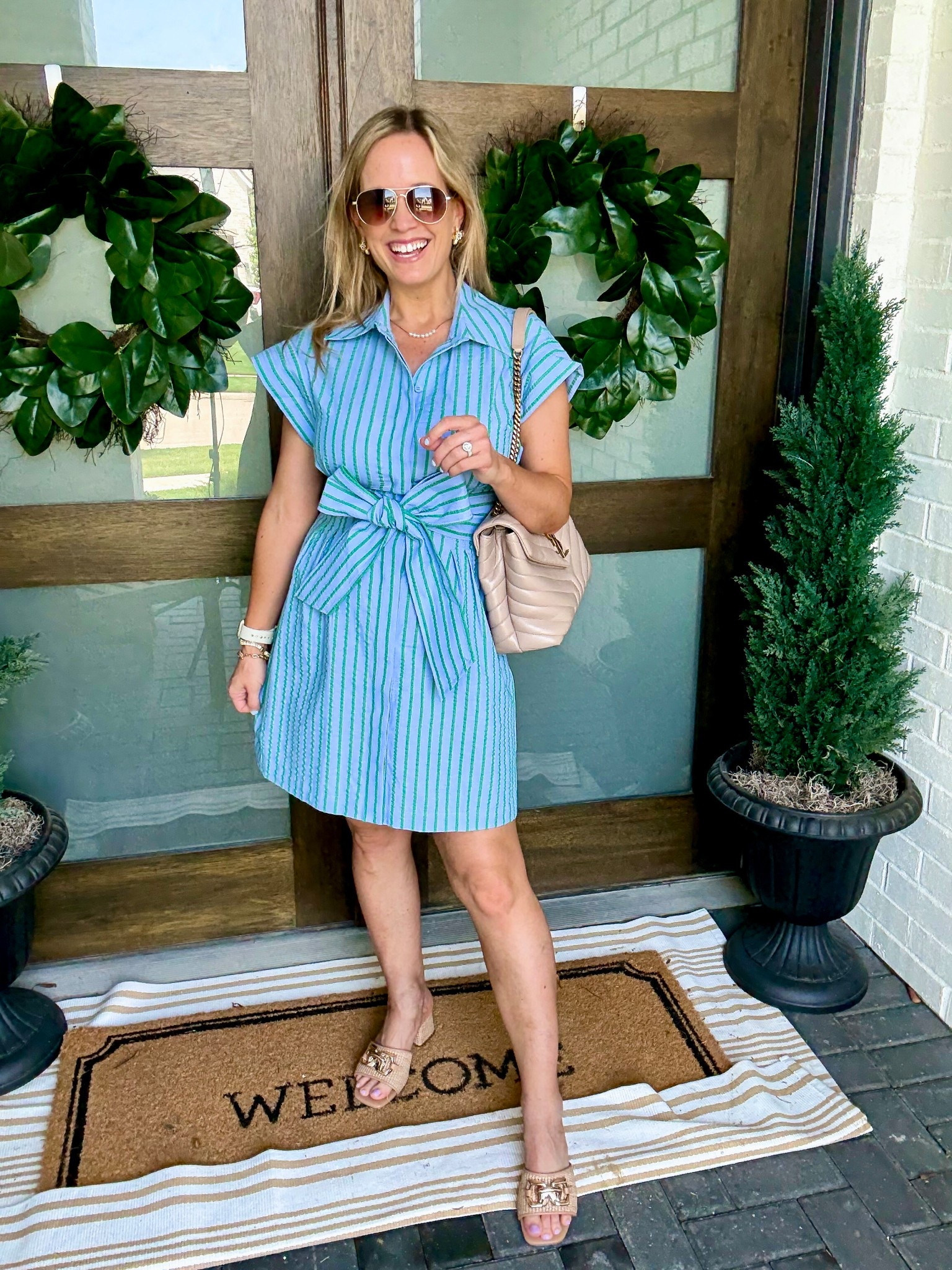 This sundress! So flattering. I am currently six weeks postpartum and it’s a beautiful option that makes you feel confident in all body types. 
Use code LTKSUMMER20 to save 

#LTKBump #LTKSummerEdit #LTKSeasonal