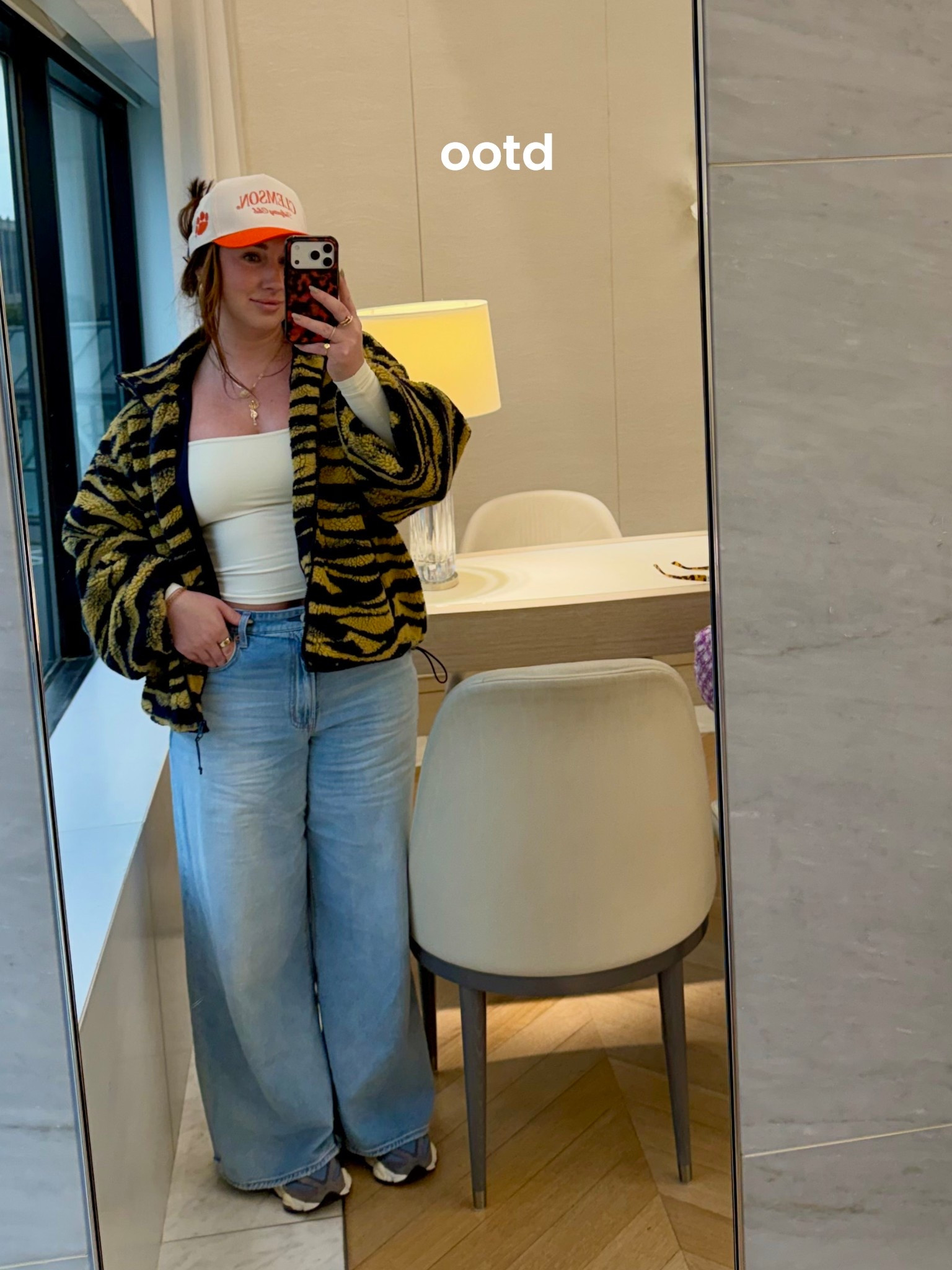 I love a statement jacket for fall! This is an old & other stories jacket but have linked similar. I love this free people long sleeve top I have on as well. I’m in a size L/XL

Fall outfit, statement jacket, casual outfit

#LTKSeasonal #LTKStyleTip #LTKMidsize