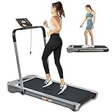 THERUN Under Desk Treadmill, Folding 2 in 1 Treadmill 265 lb Capacity 3.0 HP Widen Running Belt Walk | Amazon (US)