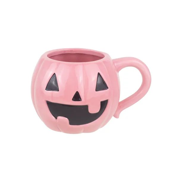 Way To Celebrate Halloween Pumpkin Ceramic Mug, 15oz - Walmart.com | Walmart (US)
