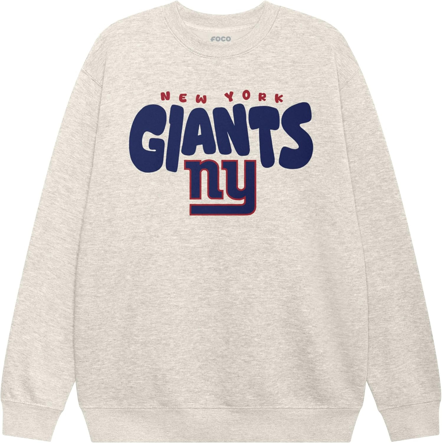 FOCO NFL unisex-adult Foco Nfl Bubble Team Logo Crew Neck Sweatshirt | Amazon (US)