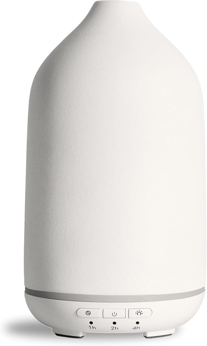 MEDELIKE Ceramic Diffuse, Stone Essential Oil Diffuser, Ultrasonic Aromatherapy Diffusers, Small ... | Amazon (US)