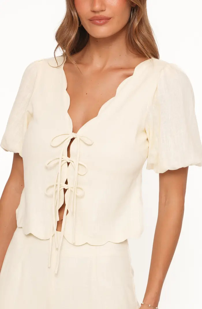 Petal & Pup Jensen Scallop Hem Top | Nordstrom | Nordstrom
