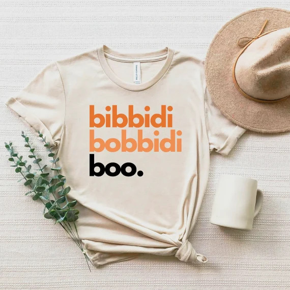 Bibbidi Bobbidi Boo Shirt Youth  Adult. Funny Halloween Tee. - Etsy | Etsy (US)