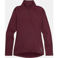 Burton Women's Heavyweight X Base Layer Quarter-Zip, Almandine, XS | Burton Snowboards US