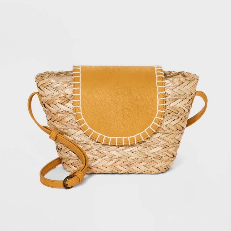 Straw Crossbody Bag - Universal Thread™ | Target