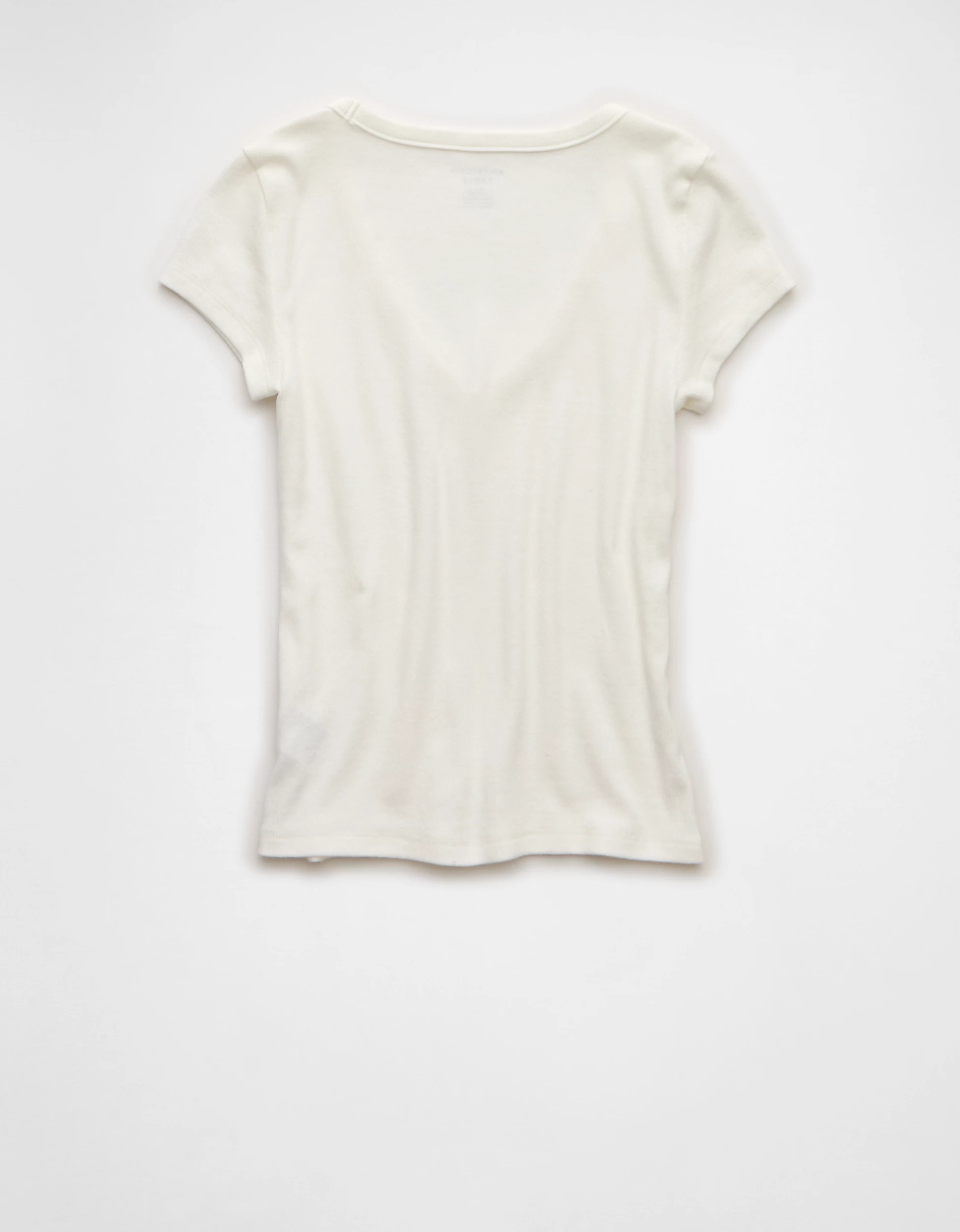 AE V-Neck Hey Baby Tee | American Eagle Outfitters (US & CA)