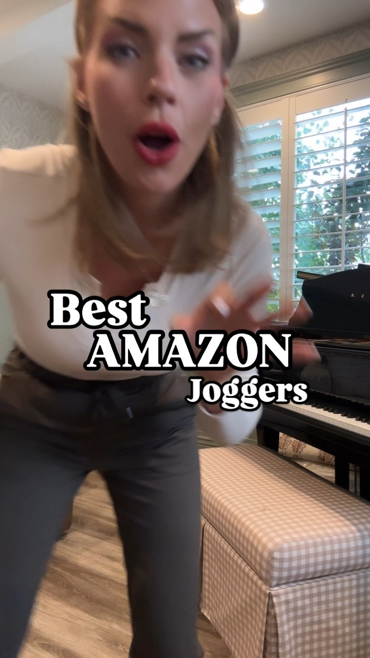 Best joggers on Amazon right here! I love the stretch these have and the feel of the fabric! These will be awesome for fall! 🍂

#LTKSeasonal #LTKActive #LTKFallSale