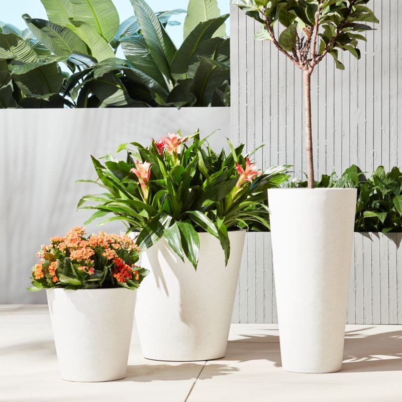 Shore Polystone Planter | CB2 | CB2