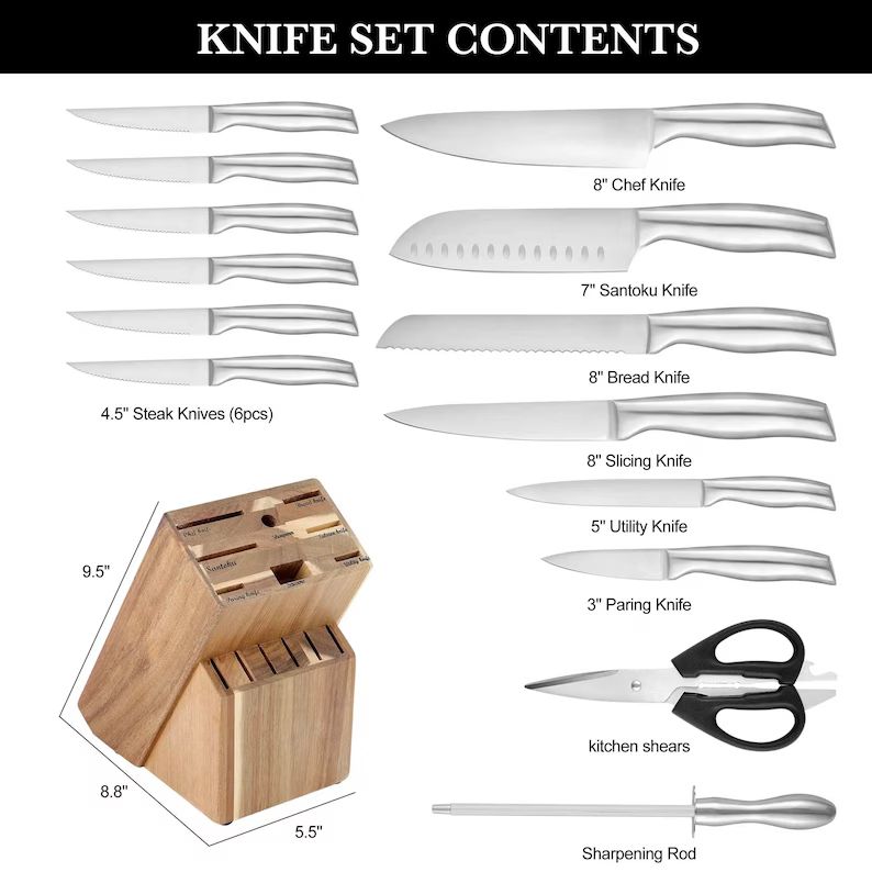 Personalized Knife Set Housewarming Gift for Kitchen Closing - Etsy | Etsy (US)