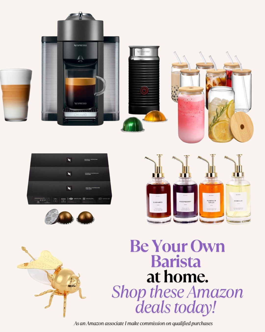 Be your own barista at home with these Amazon finds!  The spring sale ends TOMORROW!  

#LTKSaleAlert #LTKHome