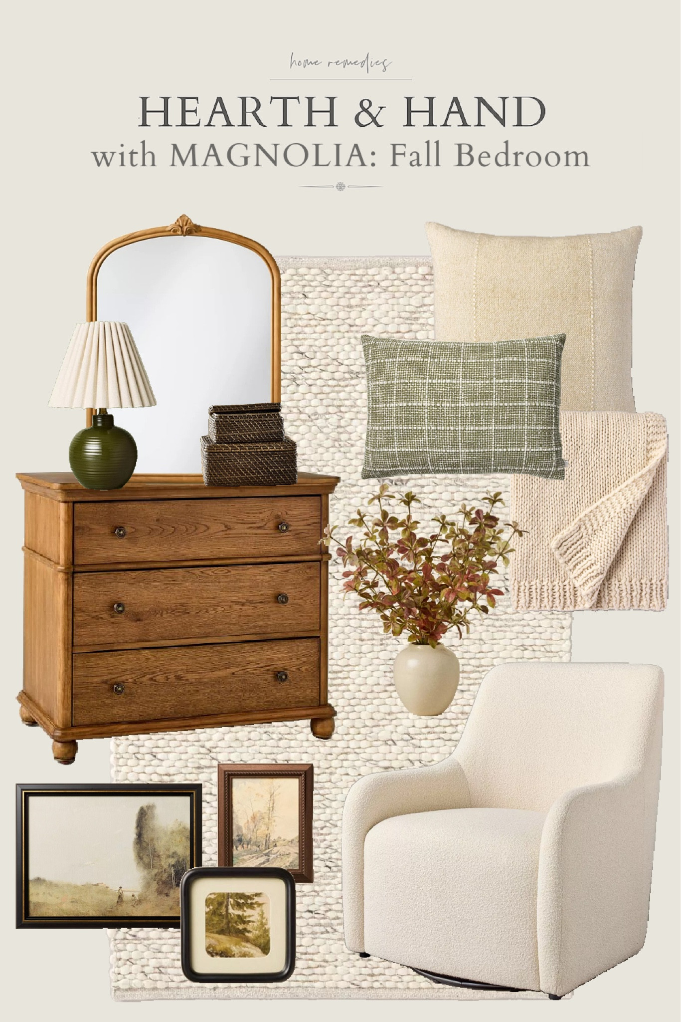 Shop this cozy bedroom look using items from Hearth & Hand with Magnolia's fall collection! Fall decor, autumn, home decor, modern organic, modern farmhouse, cottage, cozy decor

#LTKStyleTip #LTKSeasonal #LTKHome
