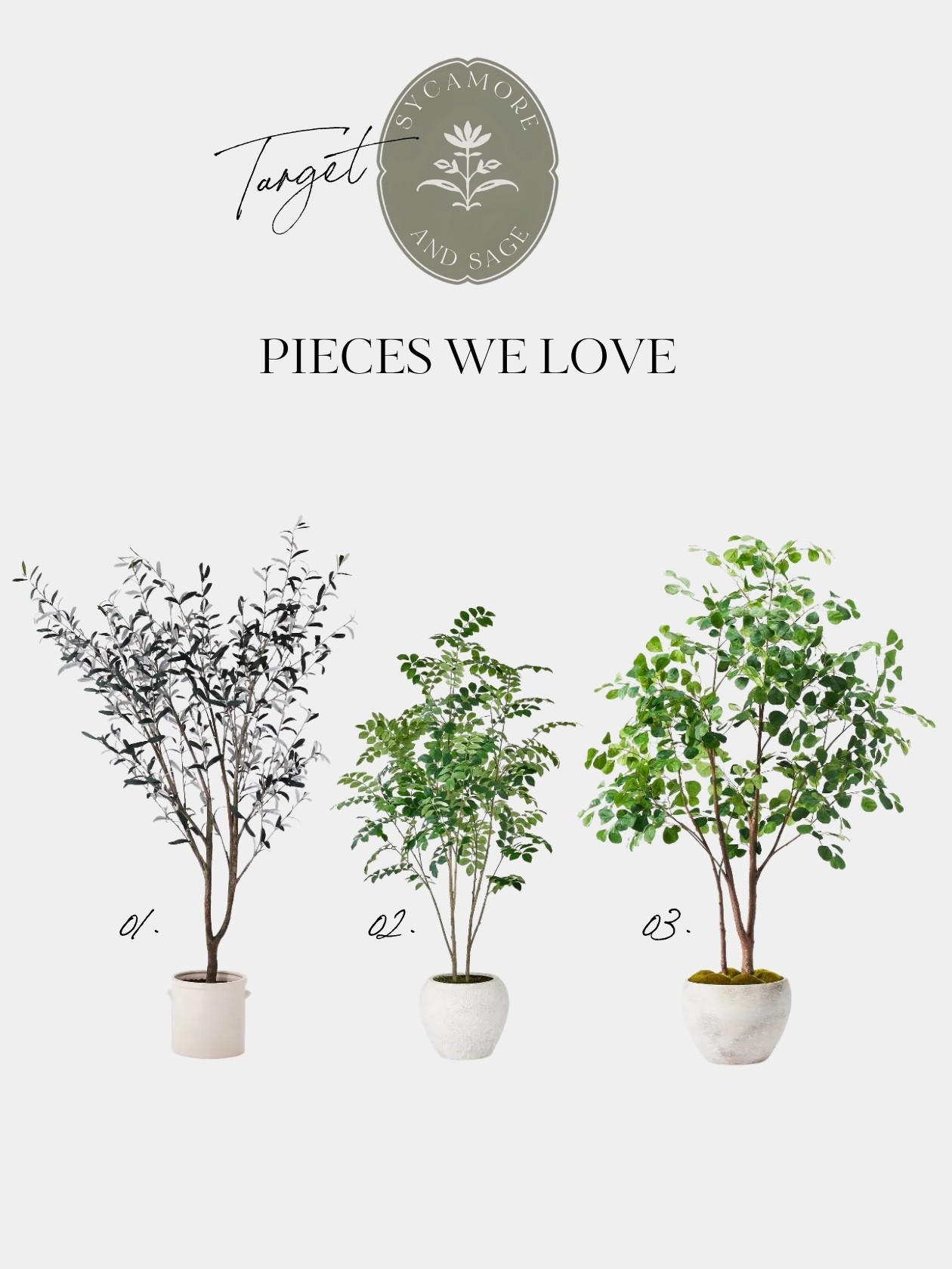 We found three amazing faux trees at Target and we’re in love 🌿✨ Greenery instantly breathes life into any space, and these beauties add that fresh, vibrant feel without the upkeep. Perfect for corners, empty nooks, or anywhere you need a little pop of nature and trust us, they look so real!

#TargetStyle #TargetHome #TargetFinds #TargetObsessed #HomeDecorInspo #TargetLovers #InteriorInspo #CozyHomeVibes #HomeDesign #TargetFall #FauxPlants #FauxTree #InteriorDesignGoals

#LTKStyleTip #LTKHome