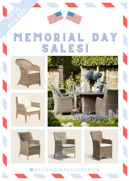 And holy cow!! I found so many amazing outdoor patio furniture pieces like these dining chairs NOW 65% OFF!! Love the wicker finish!! 😍 even more linked like sofas, dining tables & more!! Plus several look like Pottery Barn but under $300 per chair?!! 🤯☀️🙌🏻

#LTKhome #LTKsalealert #LTKSeasonal