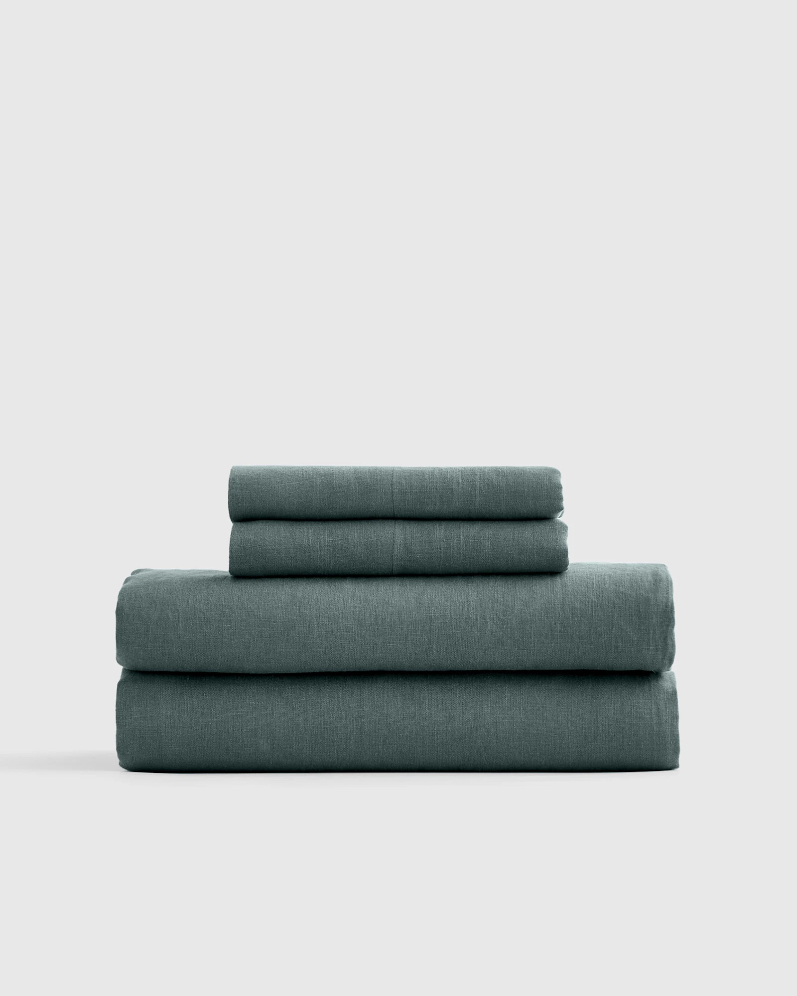 European Linen Sheet Set in Ocean | Quince