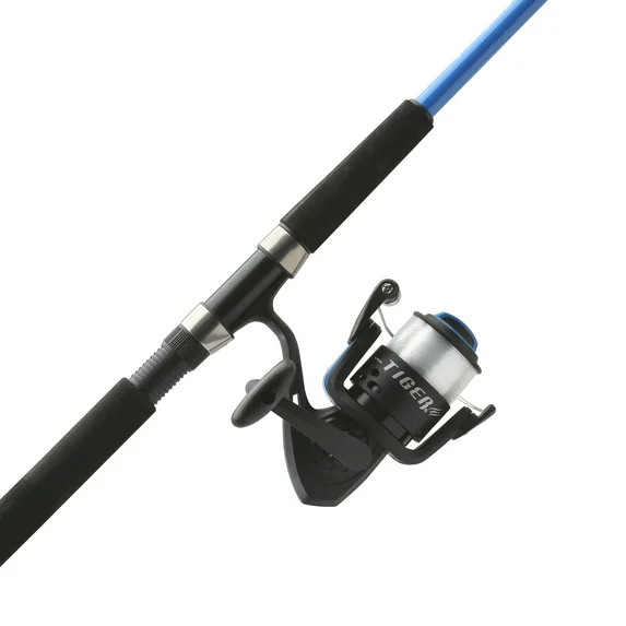 Shakespeare Tiger Spinning Fishing Combo, 7' Medium Rod, 5000 Size Reel | Walmart (US)