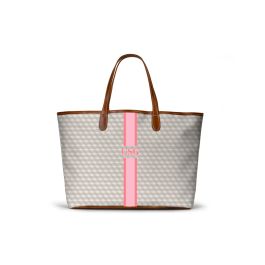 St. Anne Tote - Monogram Stripe | Barrington Gifts