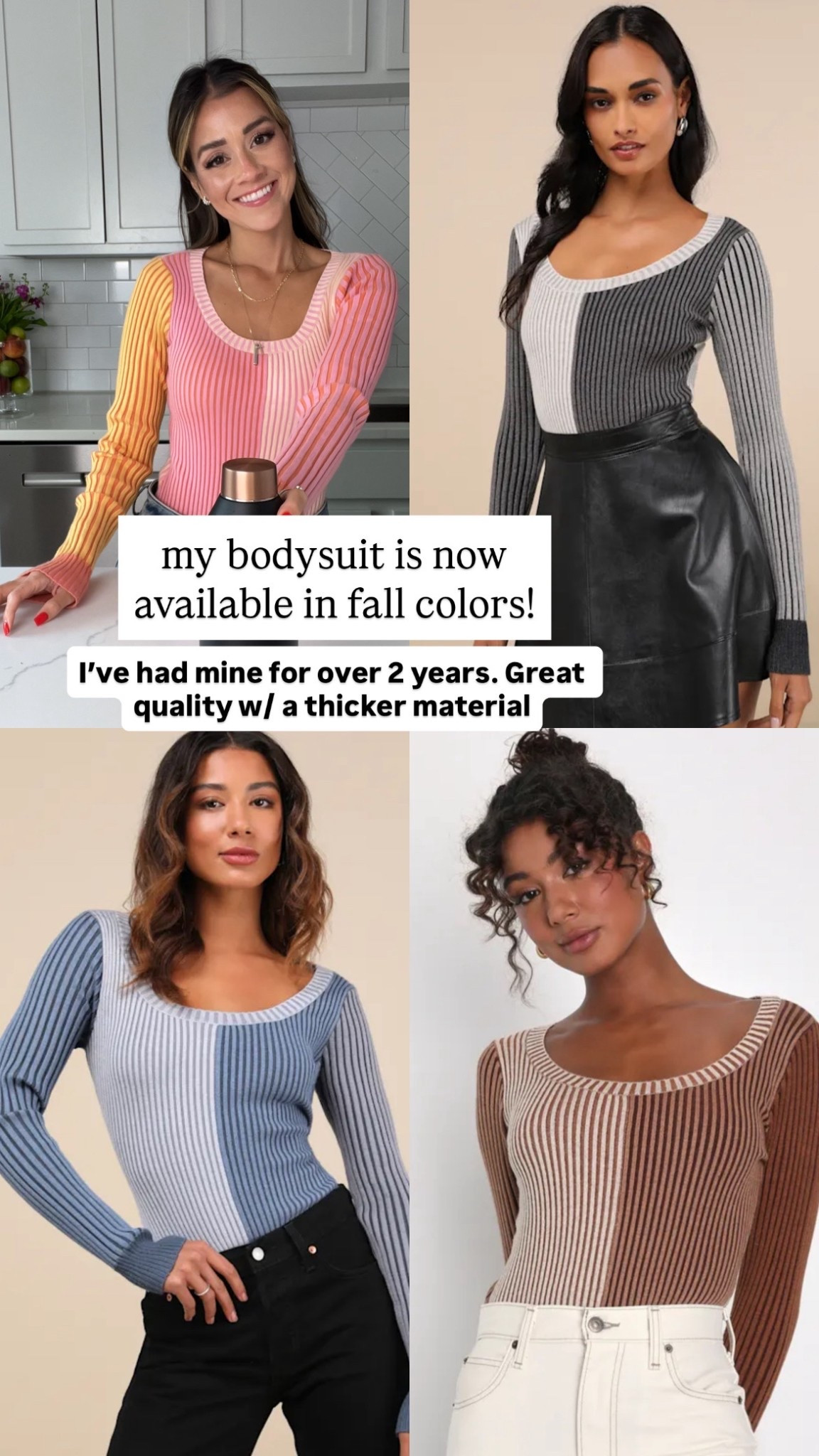 Fall bodysuits, fall style, fall staples. 

#LTKStyleTip #LTKFindsUnder50