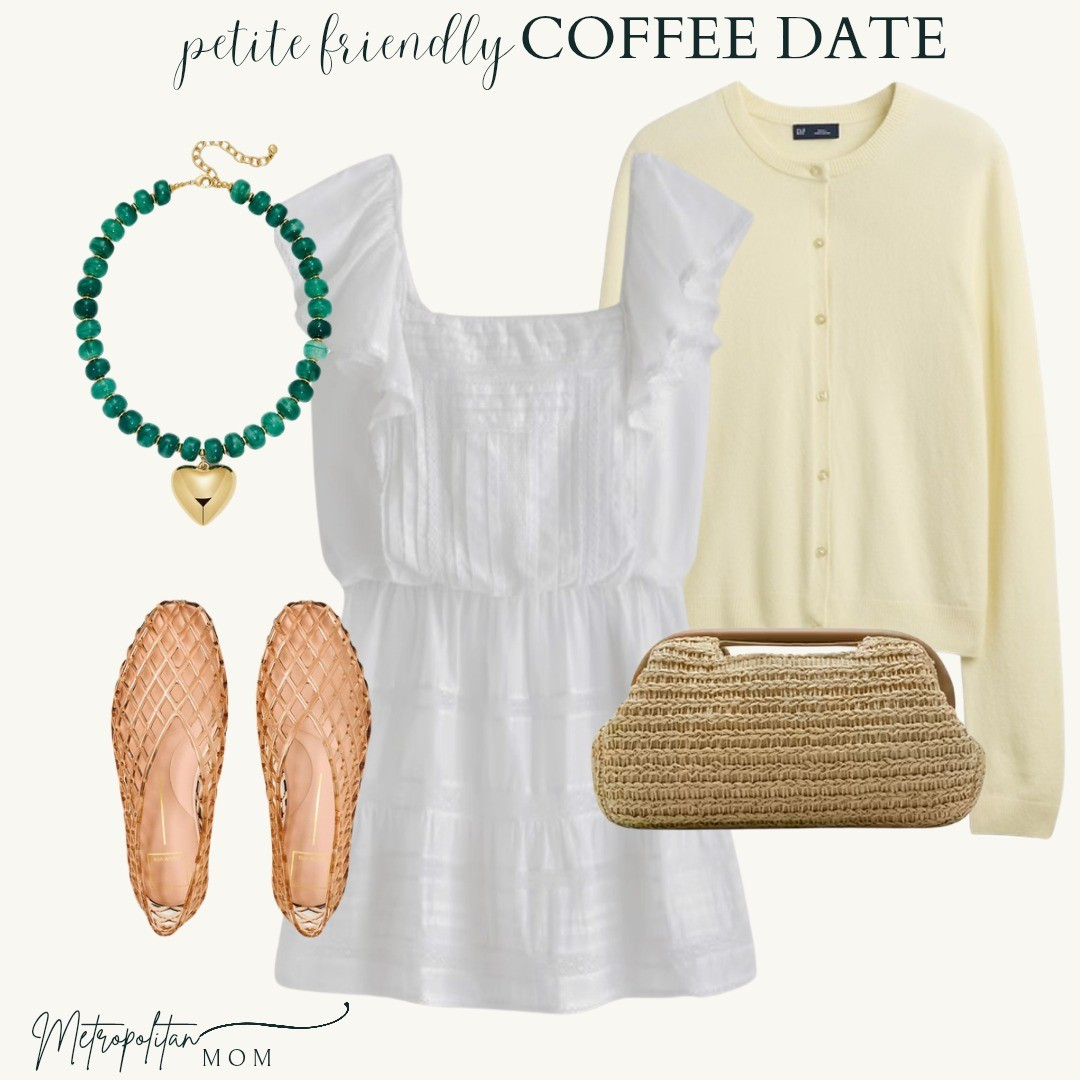 Petite-Friendly Coffee Date ☕️ Light, feminine, and easy to throw on. A soft dress with a cardigan is one of those looks that always feels fresh this time of year.Where to wear:Coffee dates, weekend outings, errands that turn into plans

#LTKPetite #LTKU #LTKSeasonal