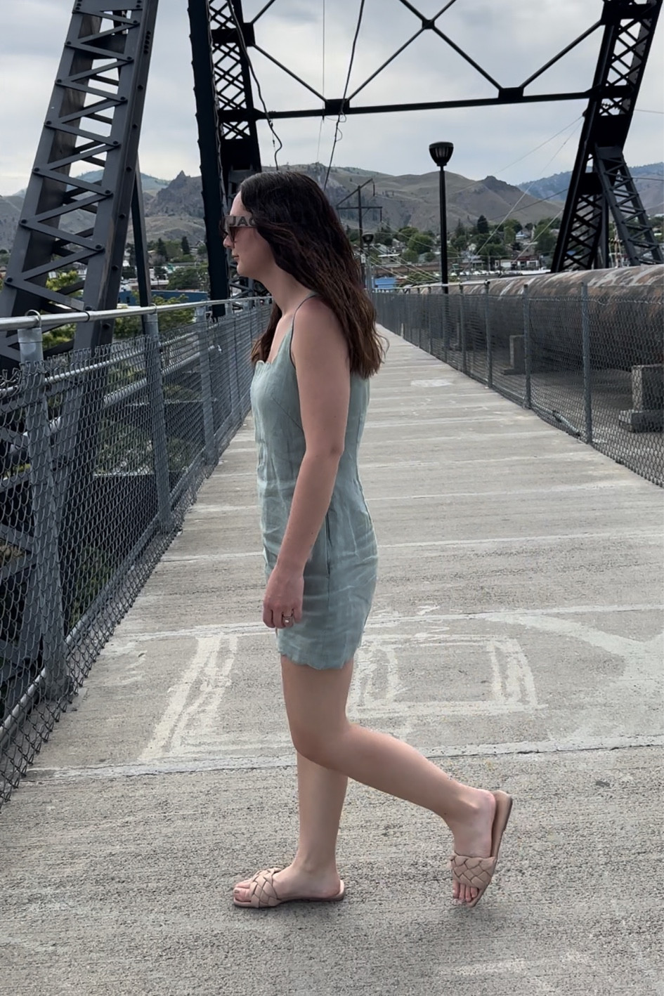 number 1 trend this summer??? 
LINEN 🫶🏻 
and I am HERE FOR IT✨ love this adorable simple linen dress from abercrombie! comes in multiple colors, size small 🫶🏻

#summerdresses #linen #linensets #linendress  #summersandals 

#LTKTravel #LTKSummerSales #LTKSeasonal