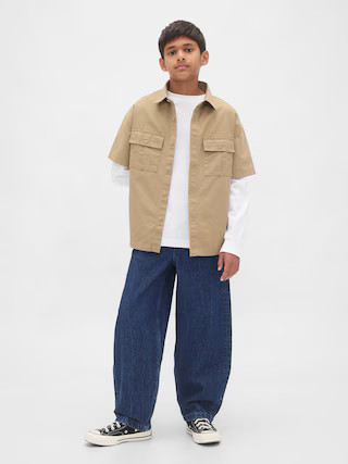 Kids Easy Baggy Taper Jeans | Gap (US)