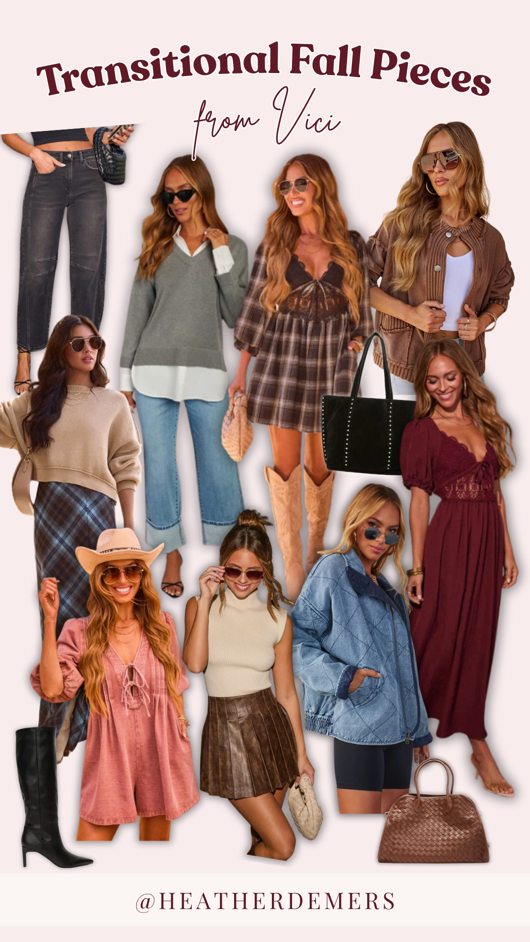 Adding a nod to fall 🍂🍁

Vici transitional pieces to spice up your wardrobe! 

Vici code: HEATHERDEMERS40

ViciFinds
TransitionalPieces
FallOutfits

#LTKSeasonal #LTKWorkwear